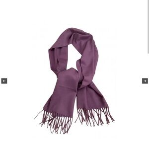 Vintage 1980's Versace 100% Silk Purple Scarf